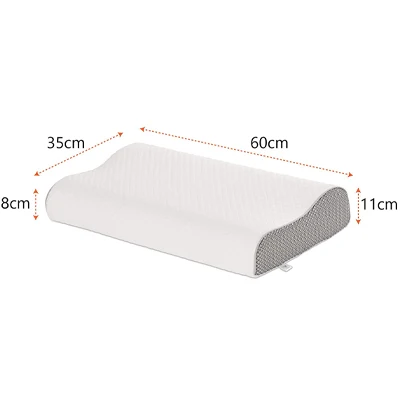 a product image of ComfyCozy Deluxe Memory Foam Pillow