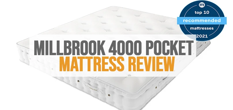 a featured image of Millbrook Wool Luxury 4000 pocket mattress review