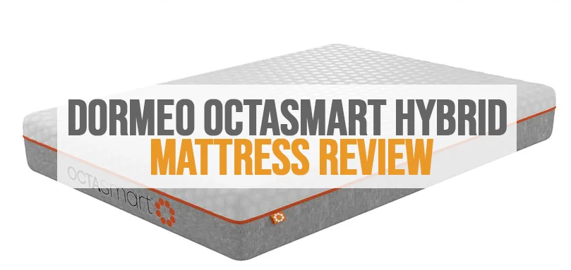 a featured image of dormeo octasmart hybrid mattress review