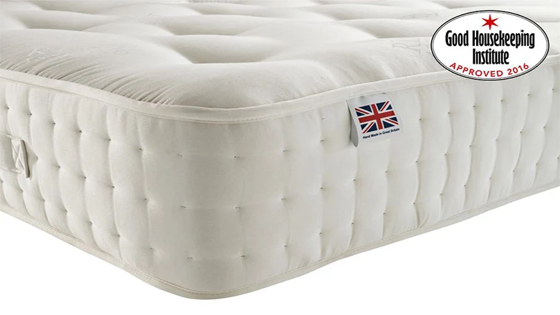 an image of Rest Assured Adleborough 1400 Pocket Ortho mattress' side