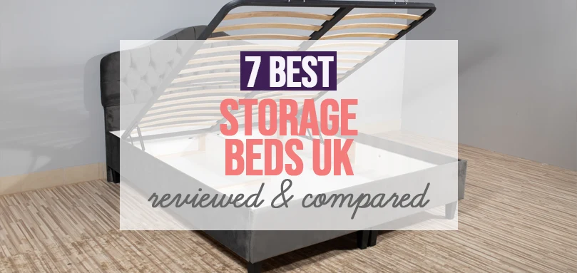 a featured image of best storage beds UK