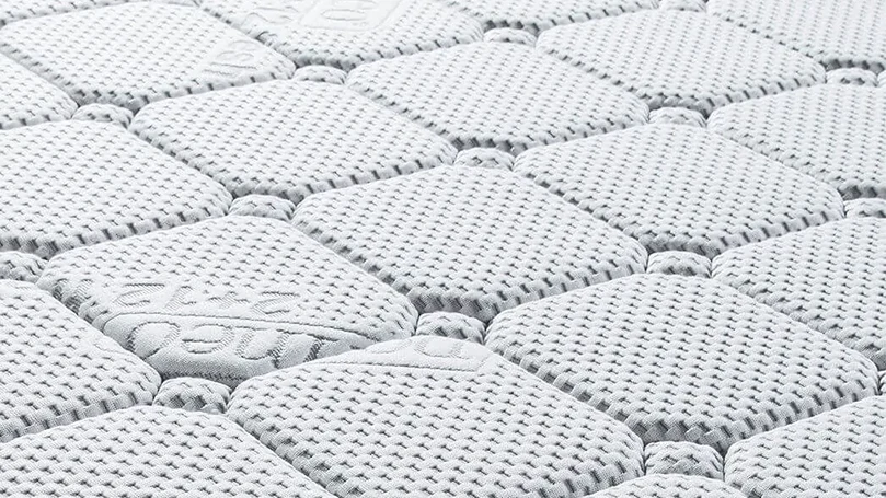 a close up image of dormeo memory fresh mattress