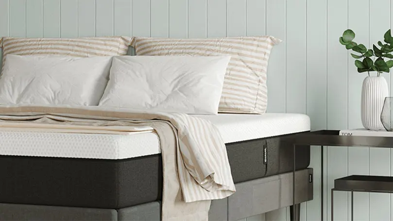 an image of emma original mattress on a bed frame