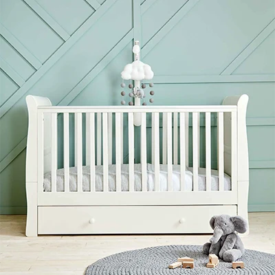 a product image of mamas and papas mia cot bed