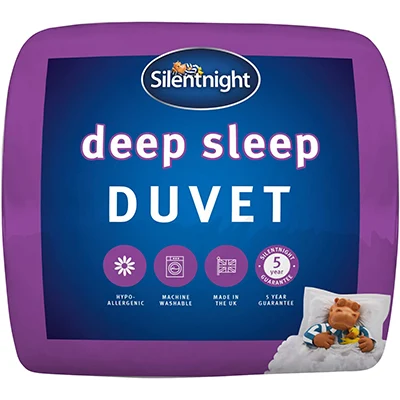 a product image of silentnight deep sleep duvet