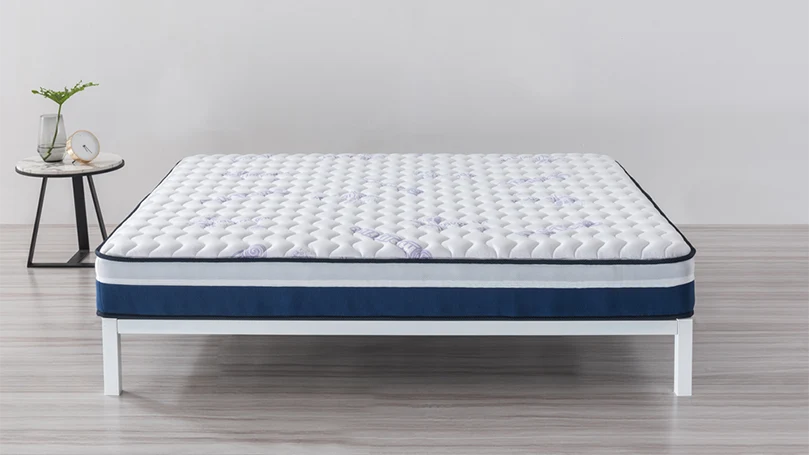 an image of vesgantti lavender mattress unpacked