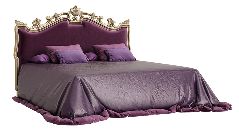 An image of the 19th century bed design.