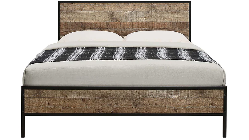 an image of Dunelm Urban Rustic Bed Frame