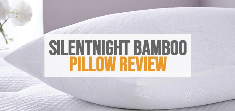 Featured image of Silentnight Bamboo pillow review.
