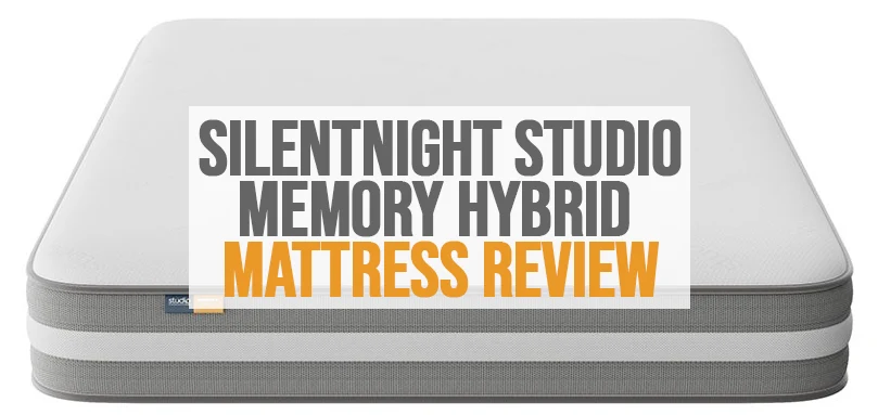 Featured image of Silentnight Studio Memory Hybrid mattress review.