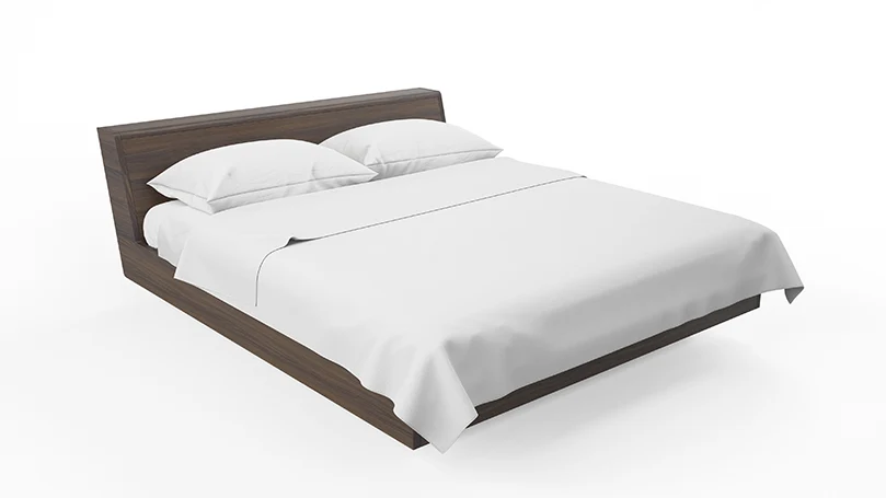 An image of standard bed frame.