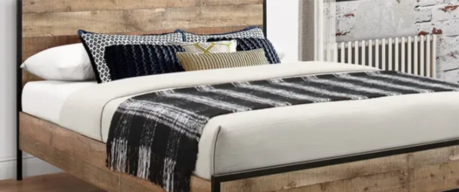 Urban Rustic Bed Frame