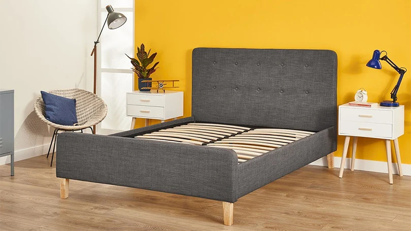 an image of nectar headboard bed frame in a bedroom