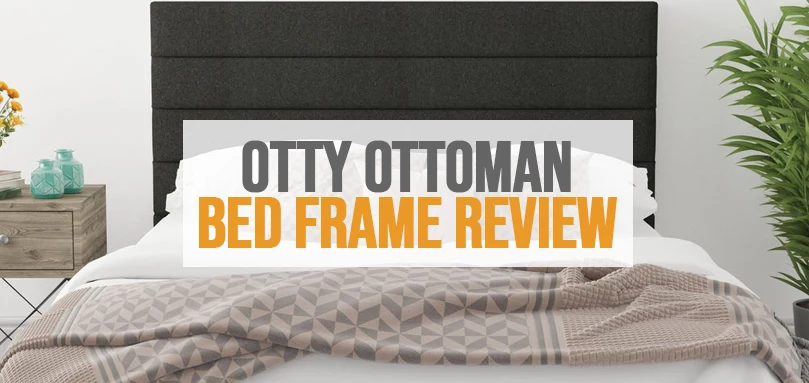a featured image of otty ottoman bed frame review