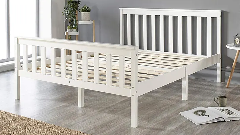 An image of Aspire Beds panel bed frame.