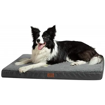A product image of Bedsure Large Dog Bed Washable.