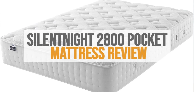Featured image of Silentnight 2800 pocket memory king size mattress review.