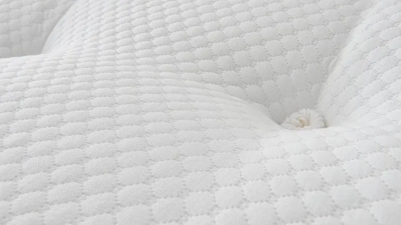 A close up image of Silentnight Geltex Ultra 3000 mattress.