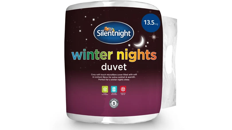 An image of Silentnight Winter Nights duvet package.