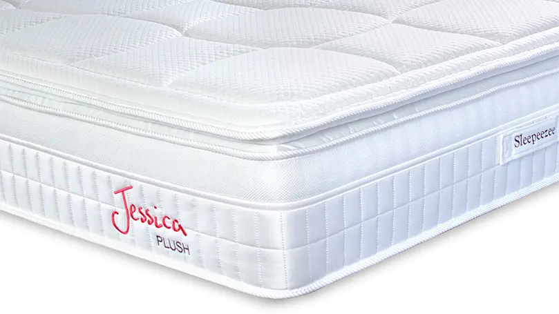 A close up image of Sleepeezee Jessica 2200 pocket gel mattress.