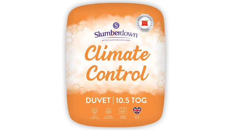 An image of Slumberdown Climate Control duvet package.