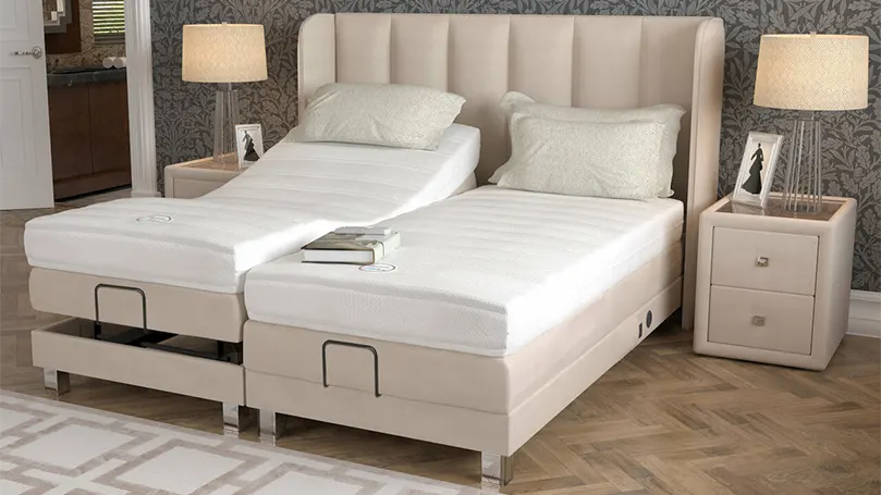 An image of Tech Motion Adjustable Divan Bed Set.