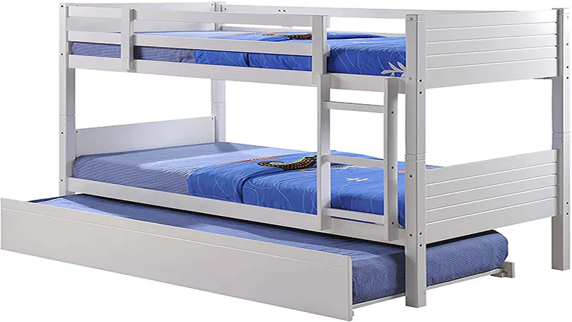 An image of a trundle bunk bed