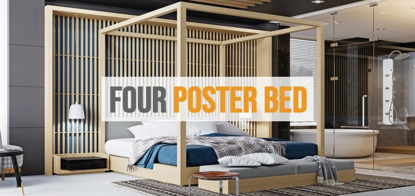 Featured image of four poster bed.