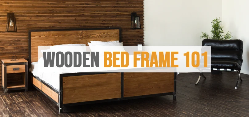 Featured image of wooden bed frame guide 101.