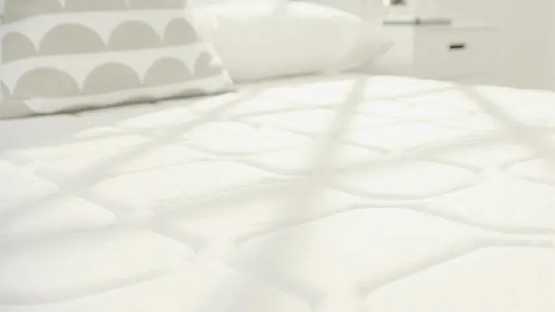 An image of Dormeo Memory Revitalise mattress close up.