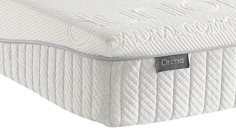 An image of Dunlopillo Orchid mattress corner.