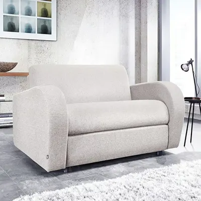 Product image of Happy Beds Jay-Be Retro Mink Chair Sofa Bed.
