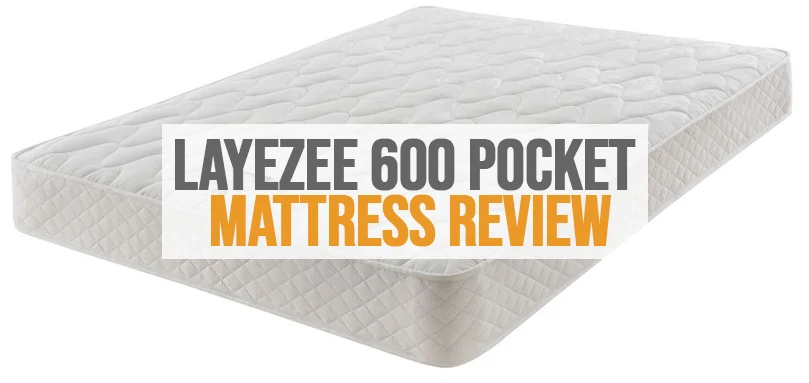 Featured image of Layezee 600 Pocket Mattress review.