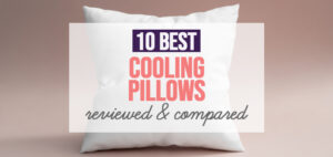 Featured image of 10 best cooling pillows.