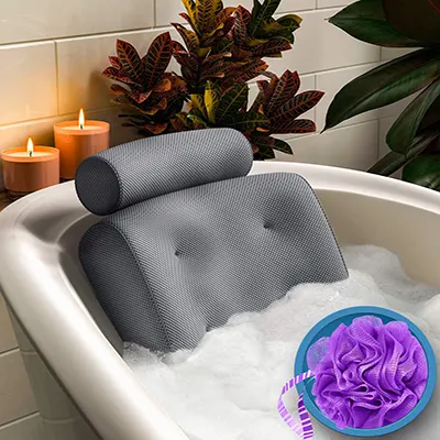 Product image of Everlasting Comfort Bath Pillow.