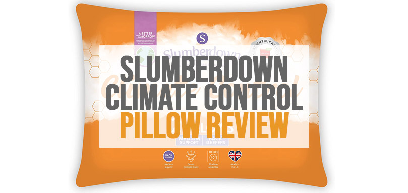 Featured image of Slumberdown Climate Control Pillows review.