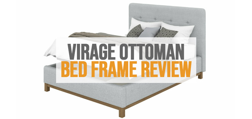 Featured image of Virage Ottoman Upholstered Bed Frame Review.