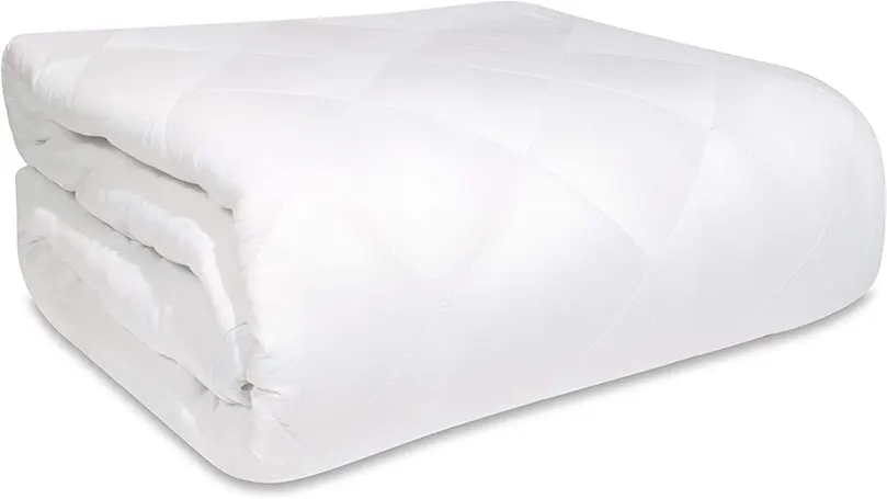 An image of a folded electric blanket