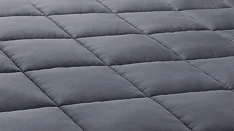 An image of close up of Bedsure weighted blanket.