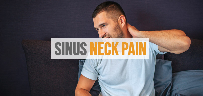 Featured image of sinus neck pain.