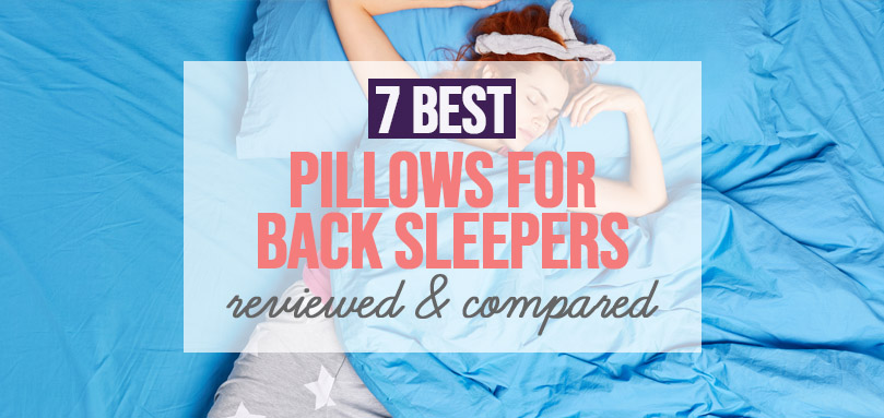 Featured image of 7 best pillows for back sleepers.