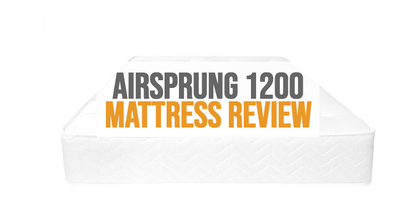 Featured image of Airsprung 1200 Pocket mattress review.