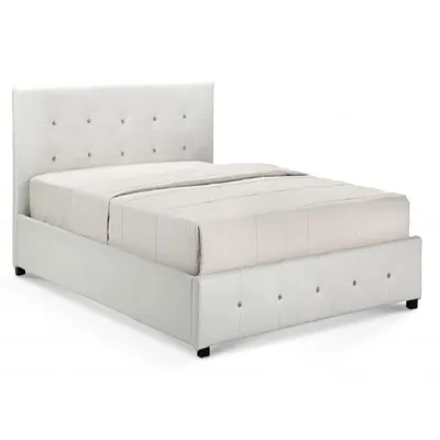 Product image of Heartlands Furniture Quartz Storage PU Faux Leather Bed.