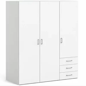 Small product image of Pluto Wardrobe 3 Doors 3 Drawers