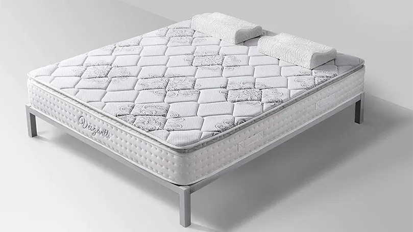 An image of a plush pillow top mattress.