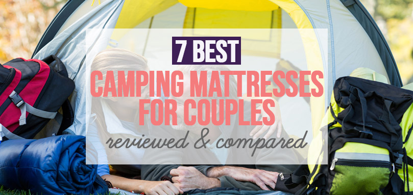 Featured image of best camping mattress for couples.