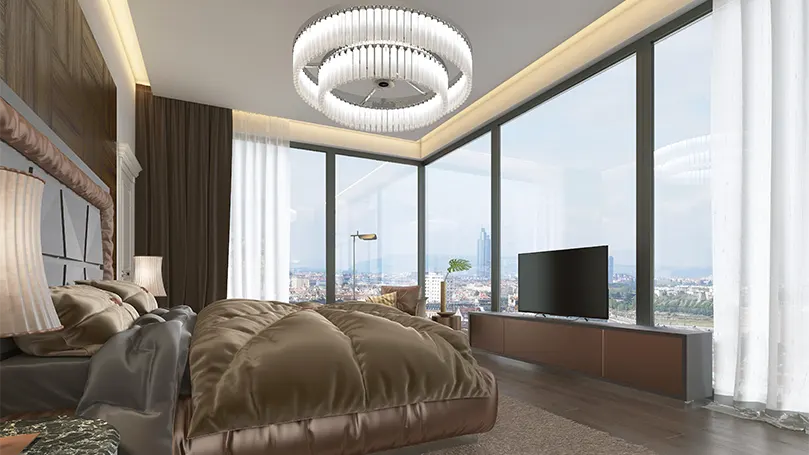 glass-light-fixture-in-bedroom