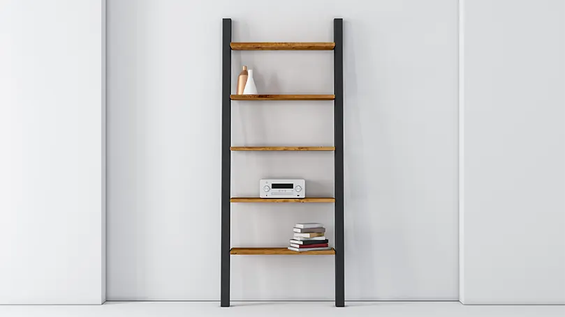An image of layered shelves.