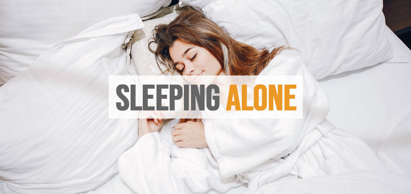 Featured image of sleeping alone.