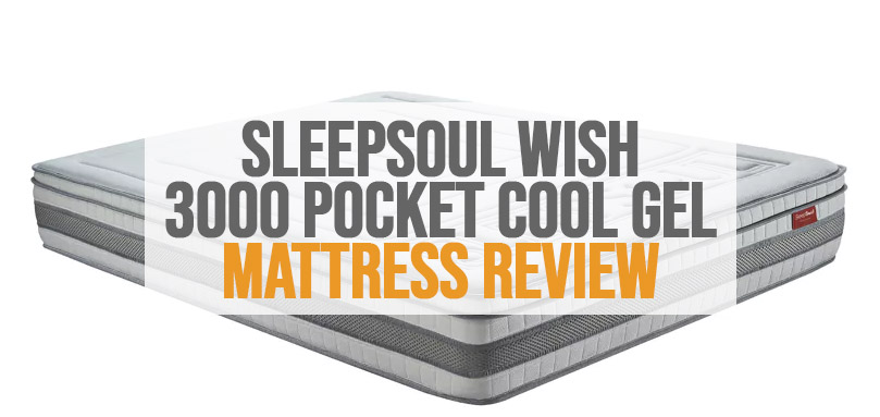 Featured image of sleepsoul wish 3000 pocket cool gel mattress review.